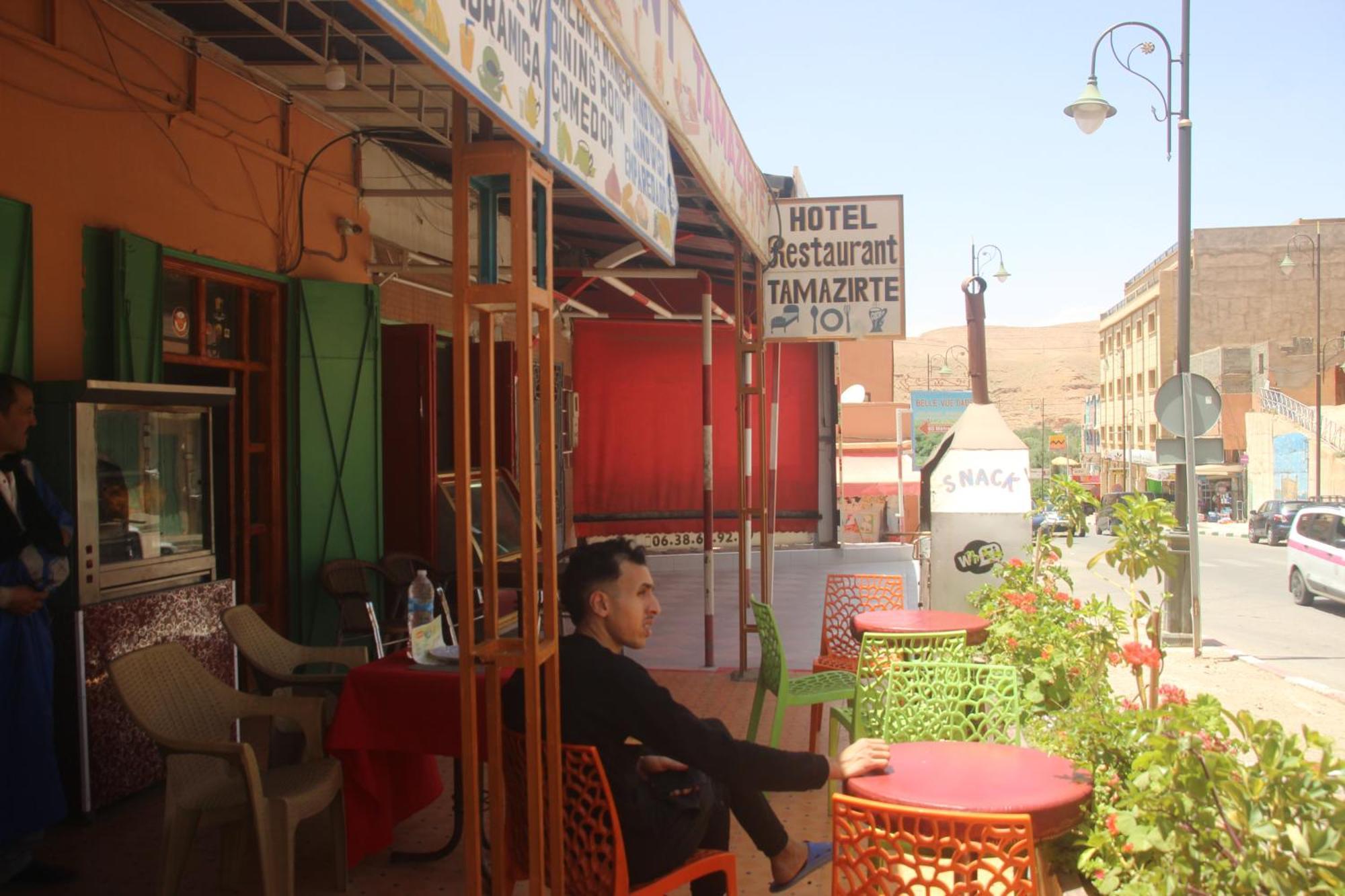 Auberge Restaurant Rooftop Tamazirt Boumalne Dades Exterior photo